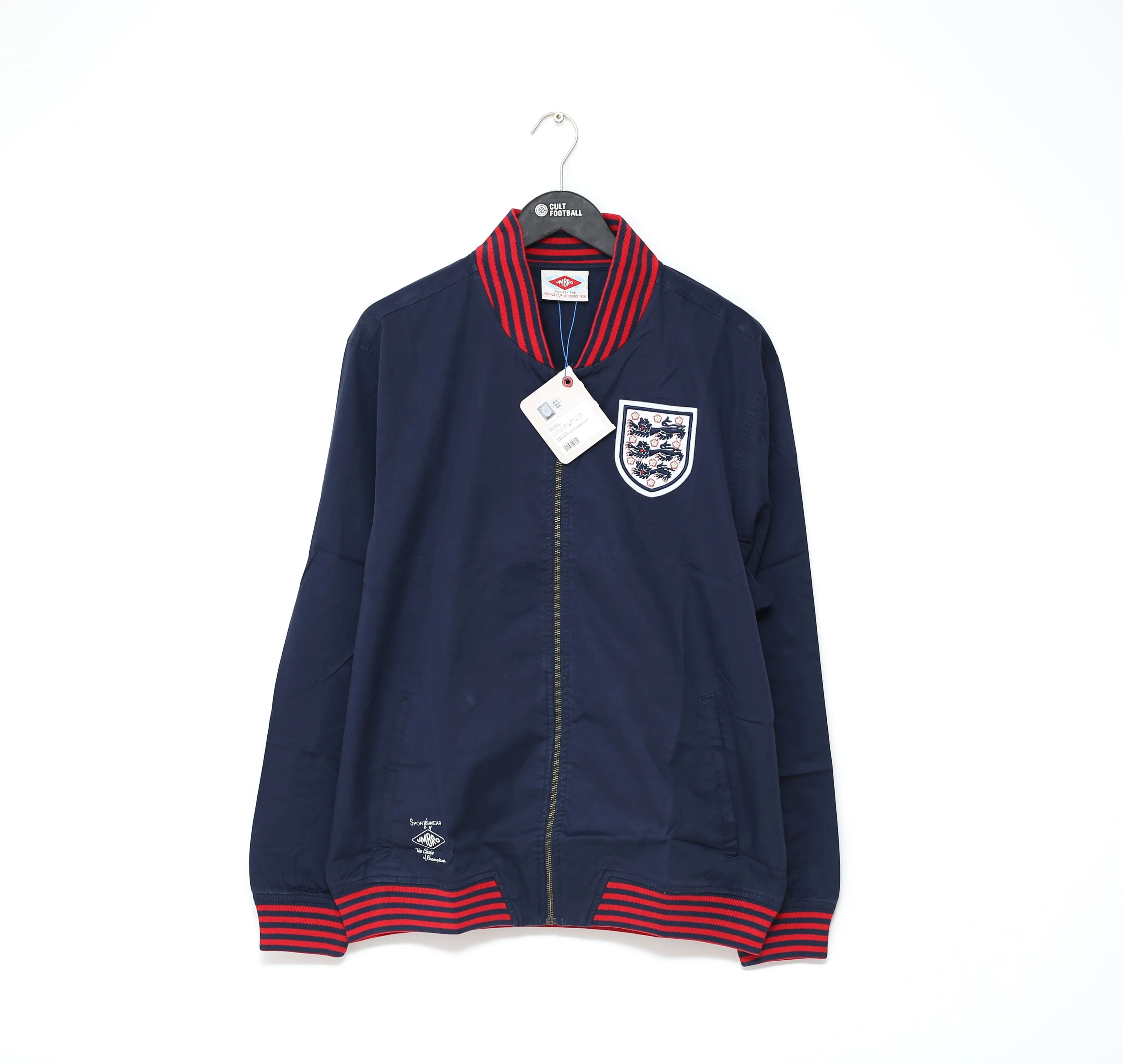 1966 Alf RAMSEY England Retro Umbro Football Track Top Jacket (L) BNWT World Cup