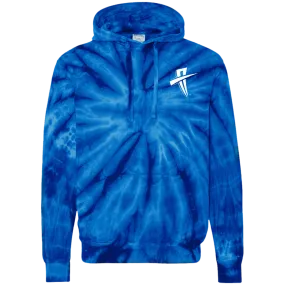 Action Cross Soul Cool Fit Tie-Dyed Pullover Hoodie - Embroidered Action Cross