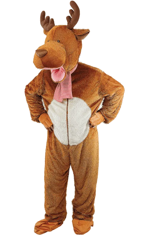 Adult Cuddly Reindeer Costume