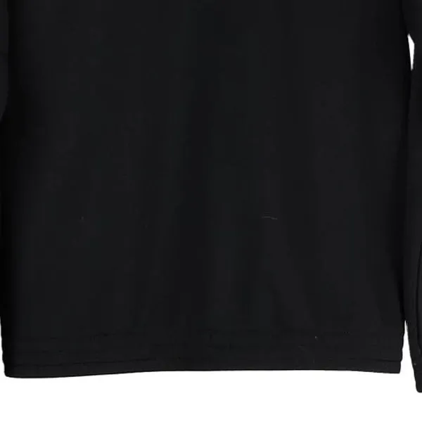 Age 12-13 Adidas Track Jacket - Large Black Polyester