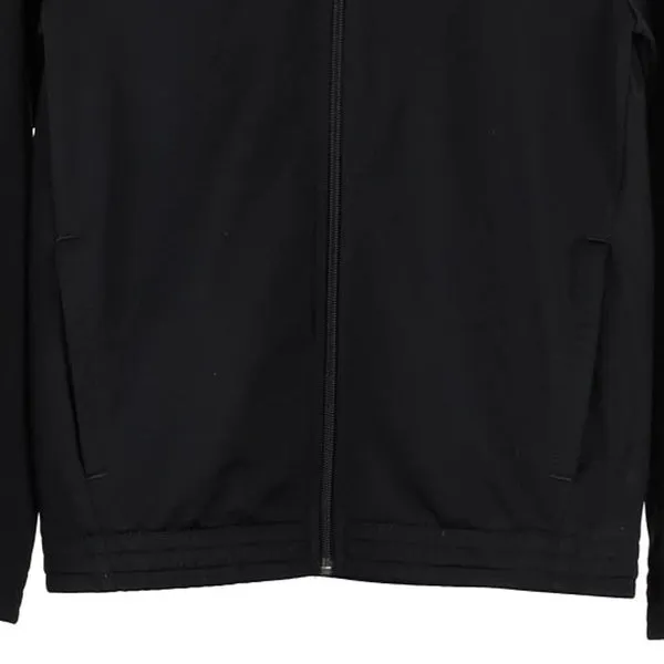 Age 12-13 Adidas Track Jacket - Large Black Polyester