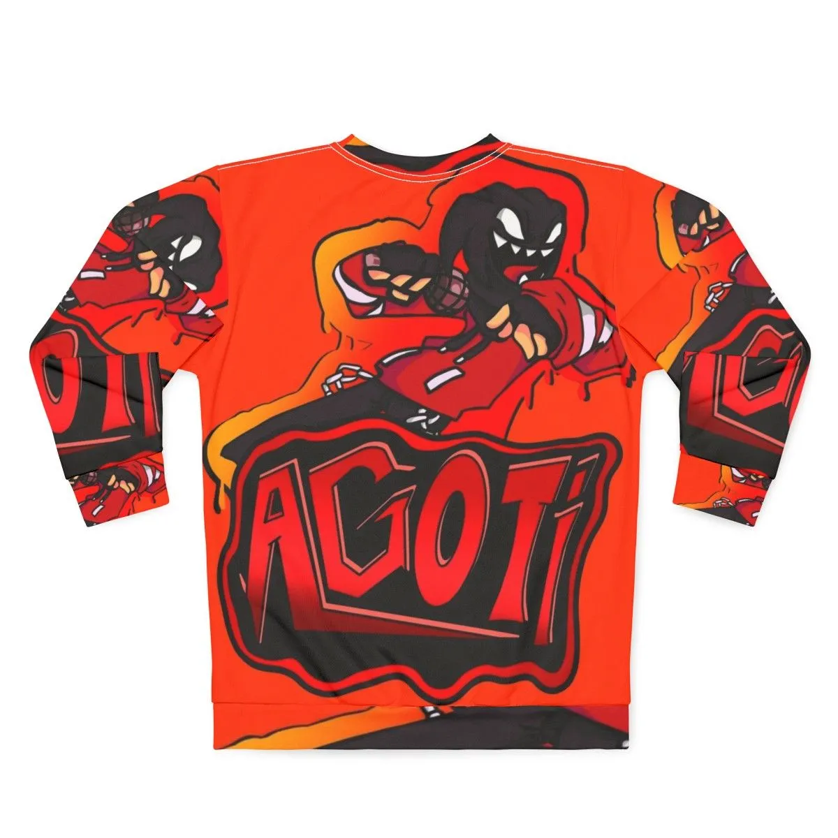 Agoti FNF Mod Graffiti Sweatshirt - Friday Night Funkin' Fan Gear