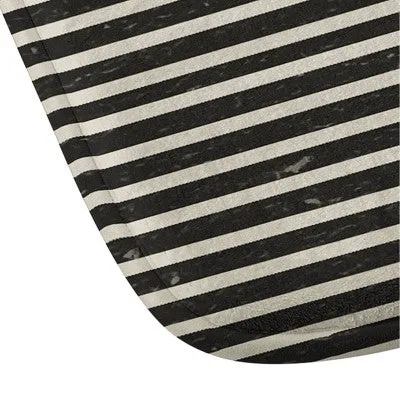 Allie Falcon Southwestern Minimalist Heavy Memory Foam Bath Mat Black - Deny Designs