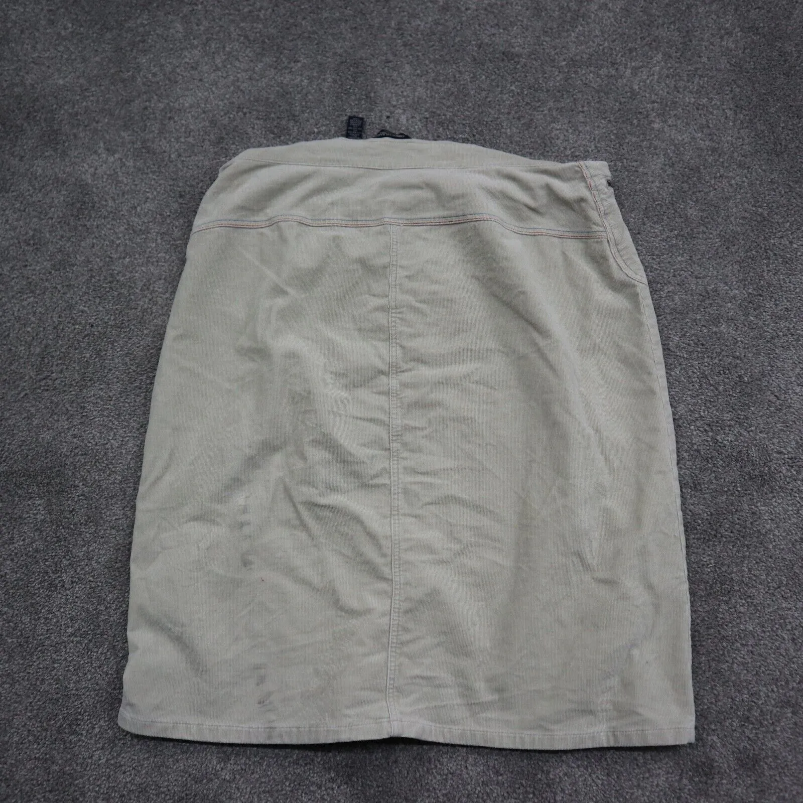American Eagle Women Stretch Straight & Pencil Skirts Front Pockets Khaki Size 6