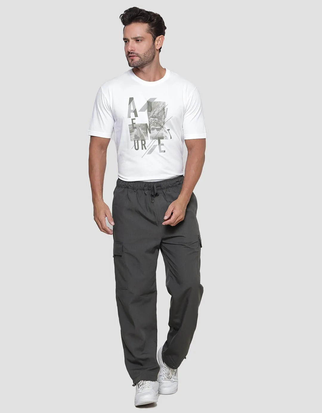 American Jeans Woven Cargo Ribstop Celana Panjang Pria