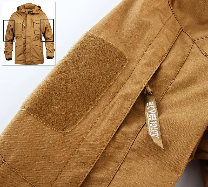Angelo Ricci™ Autumn Tactical Waterproof Windbreaker Coat