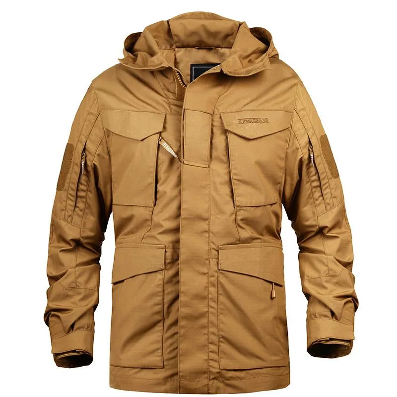 Angelo Ricci™ Autumn Tactical Waterproof Windbreaker Coat