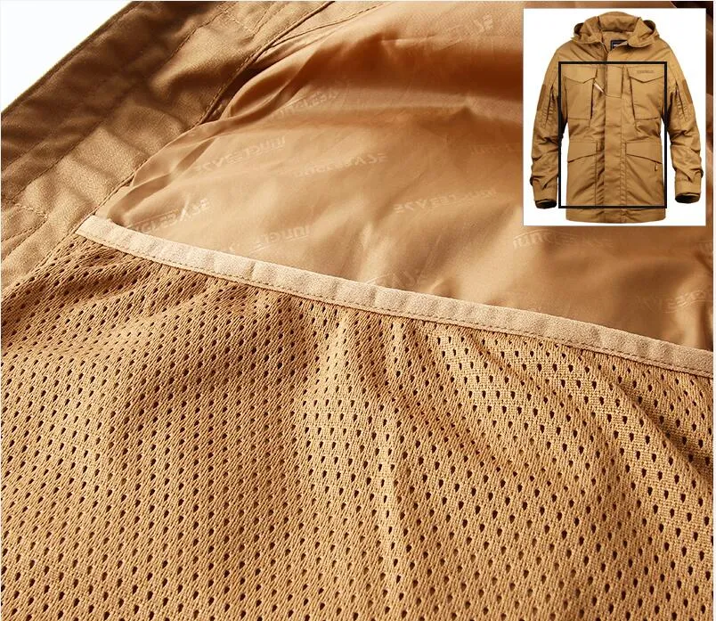 Angelo Ricci™ Autumn Tactical Waterproof Windbreaker Coat