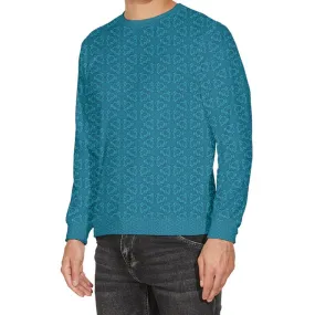 Aquatic Metatron Velour Sweater