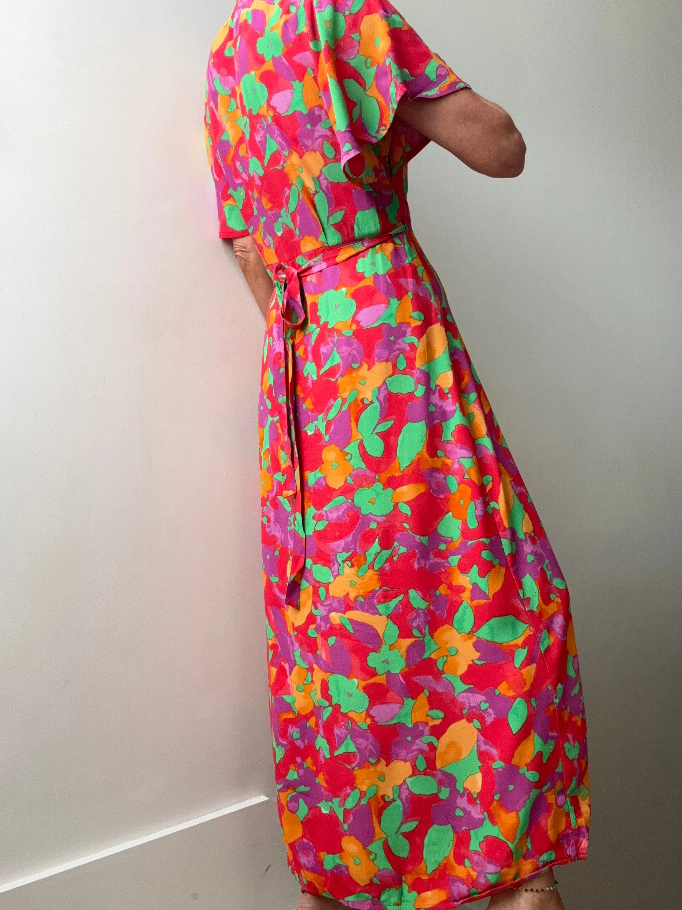 Archana Butterfly Wrap Dress