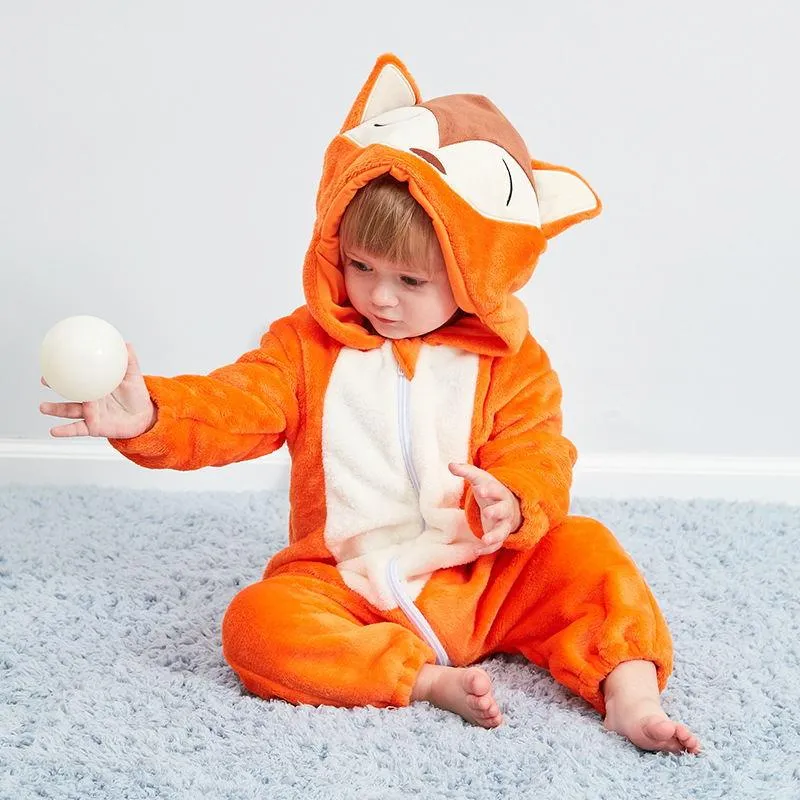 Baby animal jumpsuit