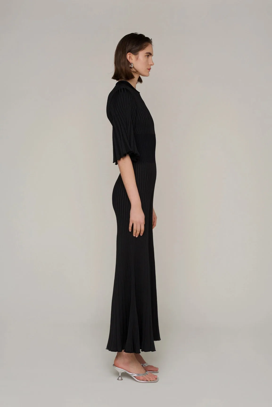 Bae Wide Leg Fitted Knit Jumpsuit