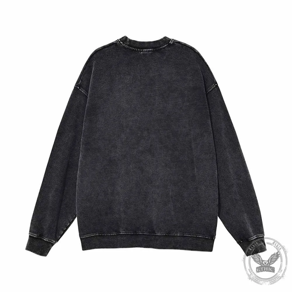 Be Stronger Than Your Excuses Vintage Washed Sweatshirt