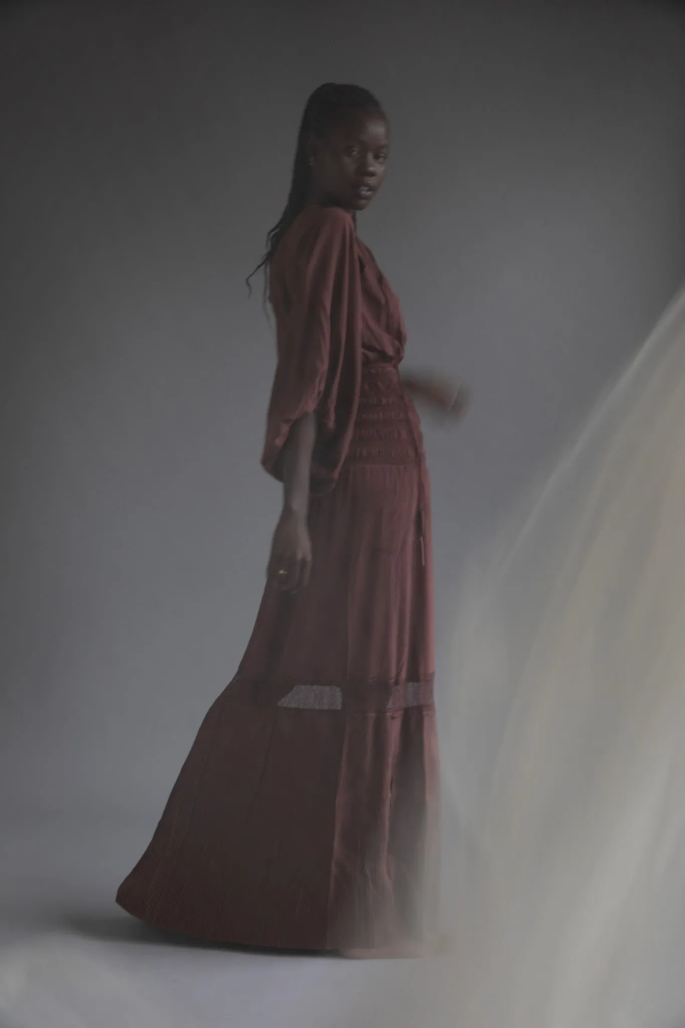 BELLA OSIRIS DRESS {CHOCOLATE}