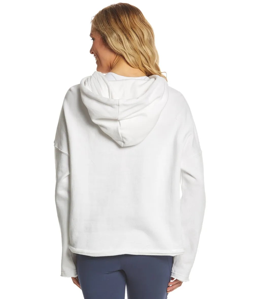 Betsey Johnson Performance Hooded French Terry Pullover
