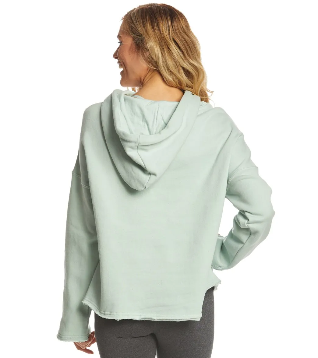 Betsey Johnson Performance Hooded French Terry Pullover