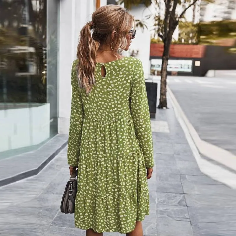 Bohemian Dress - Loose Knee Length