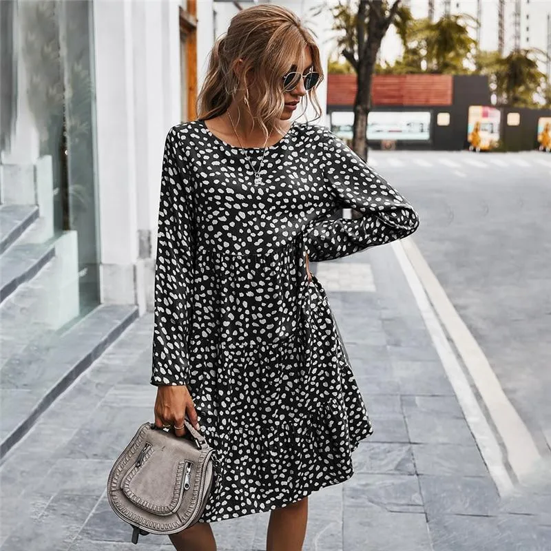 Bohemian Dress - Loose Knee Length