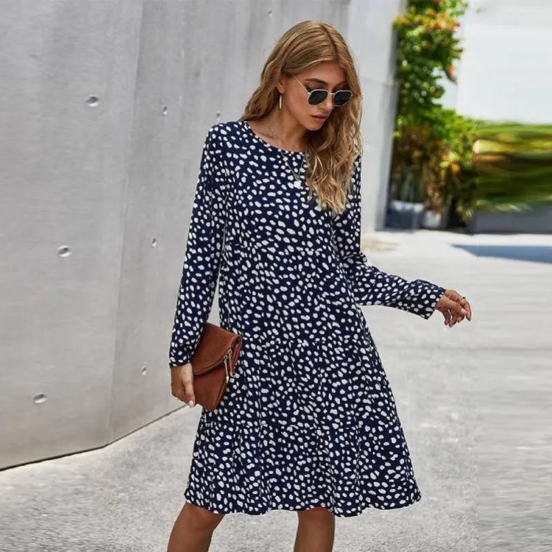 Bohemian Dress - Loose Knee Length