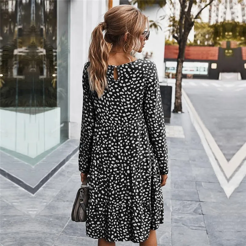 Bohemian Dress - Loose Knee Length