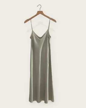 Brazeau Tricot Classic Slip Shiny Dress Muslin