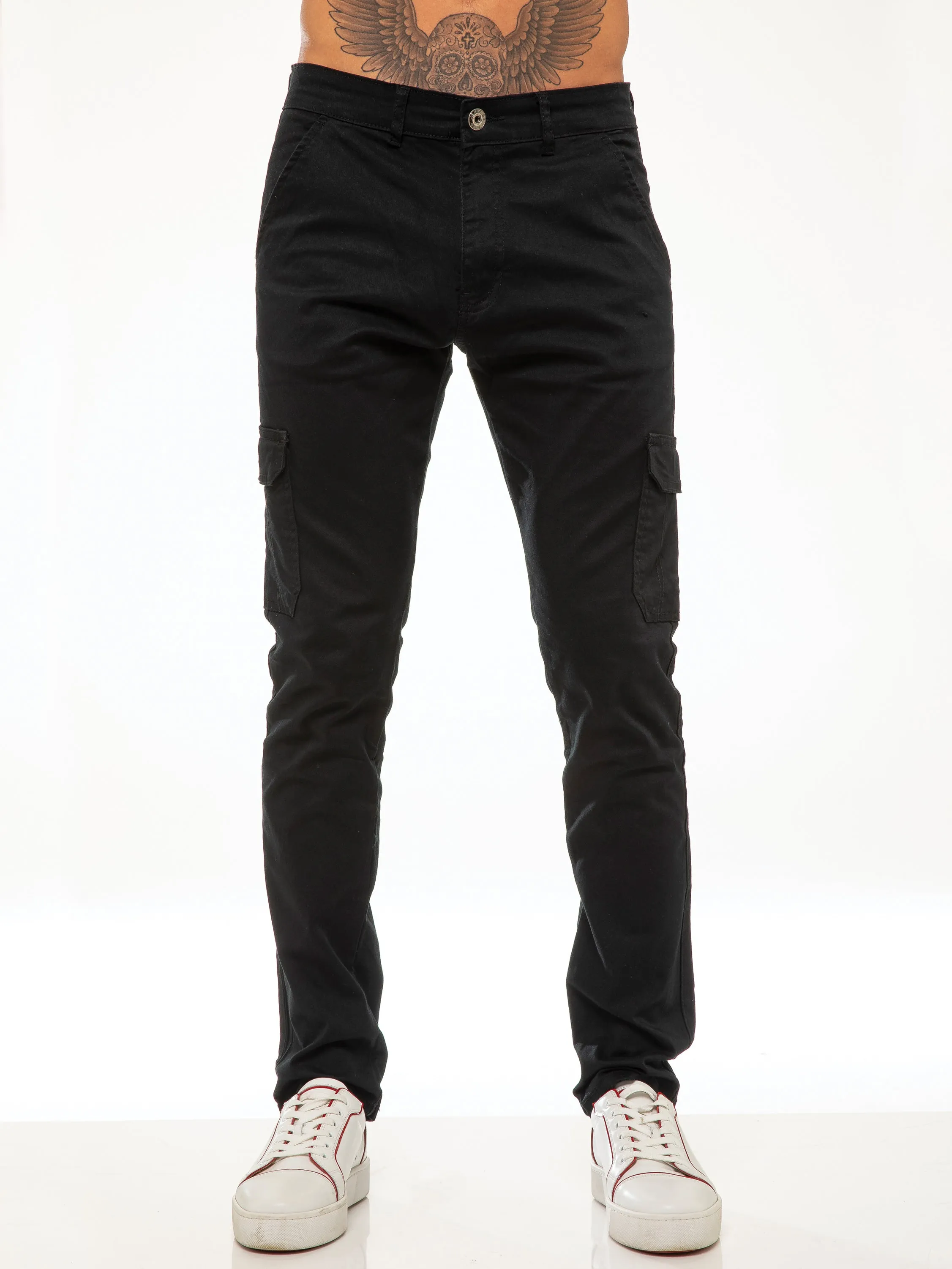 Bryce Stretch Cargo Pants - Black