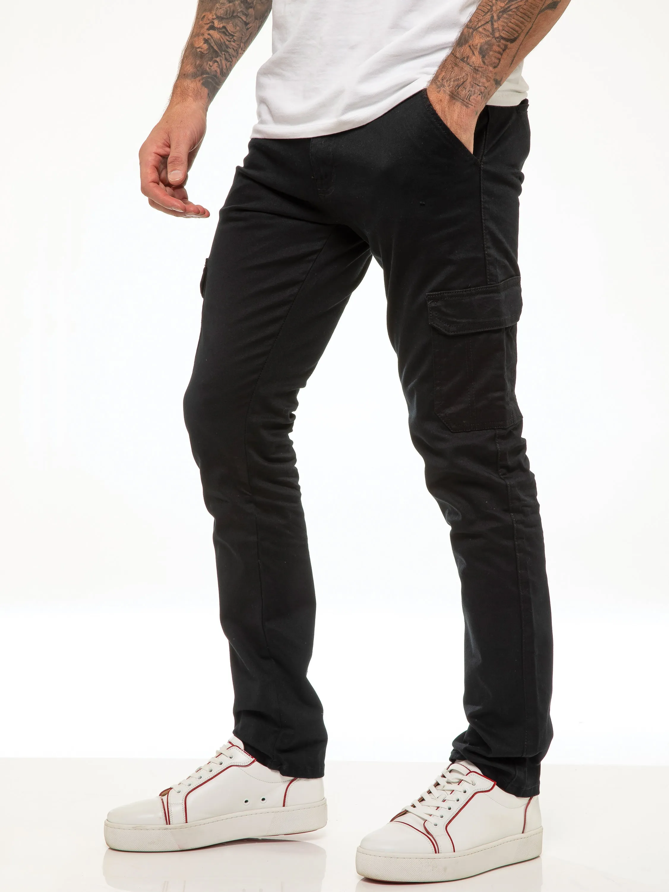 Bryce Stretch Cargo Pants - Black
