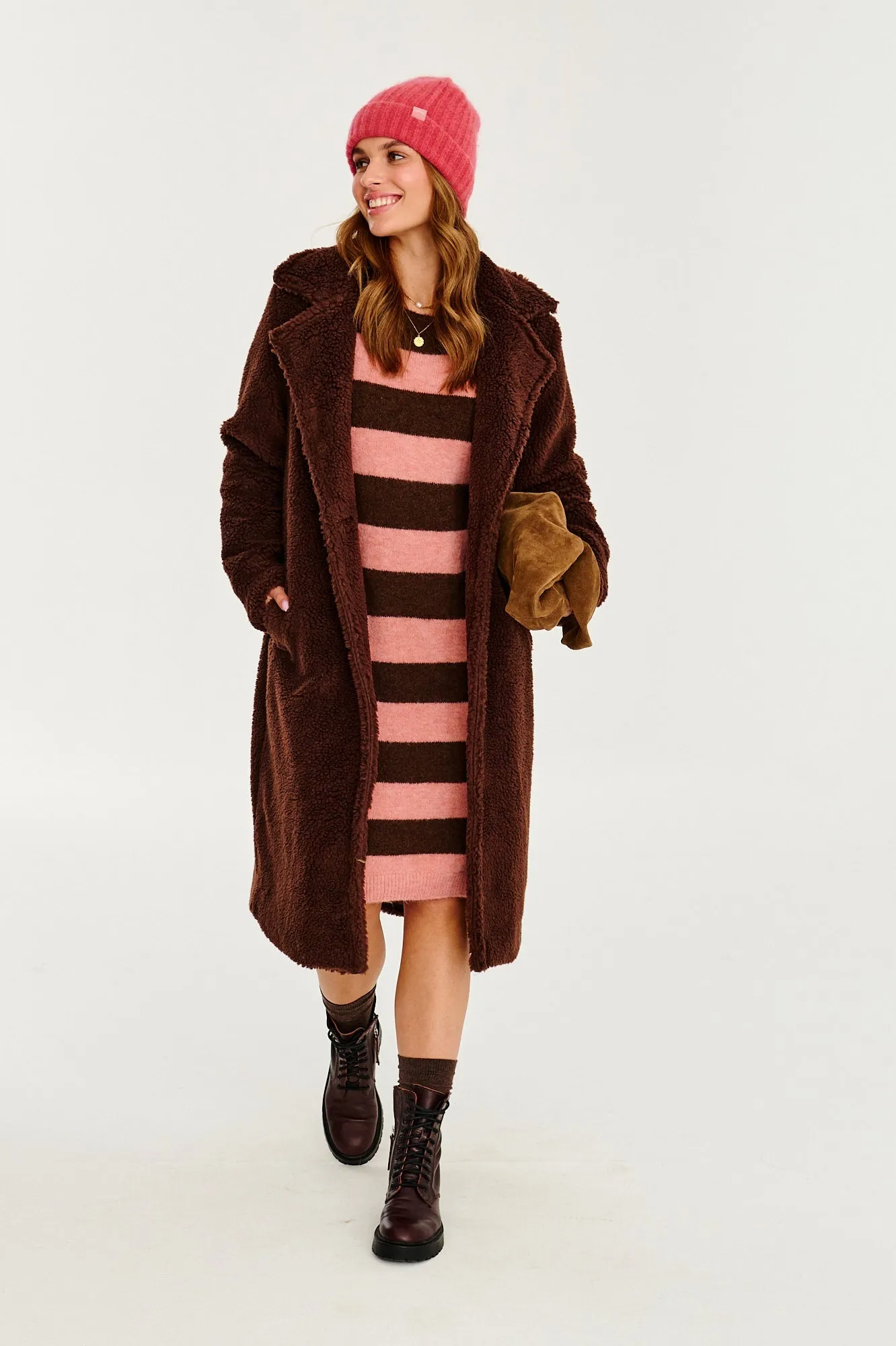 Caramel Candy Sweater Dress
