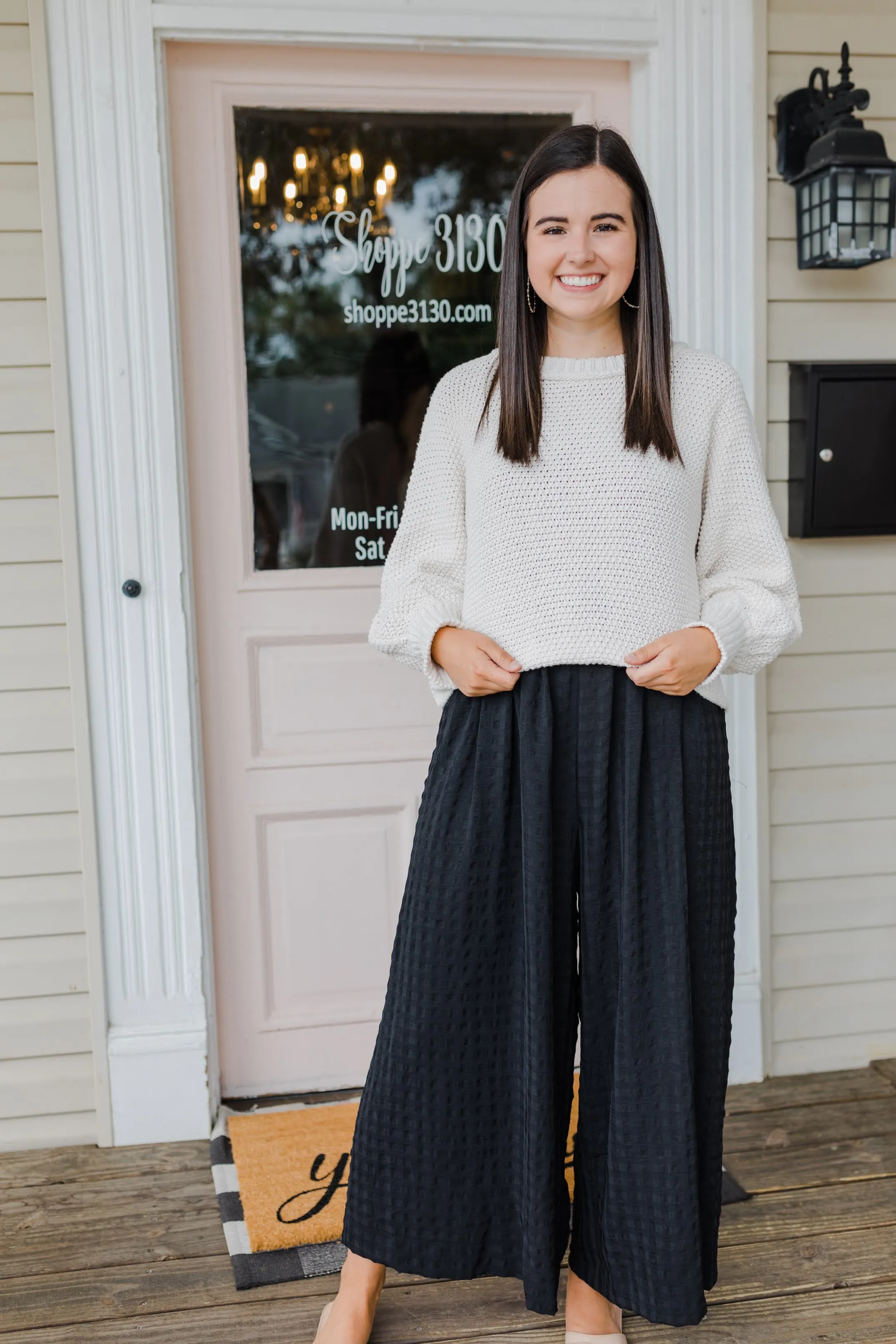 Carly Cream Sweater