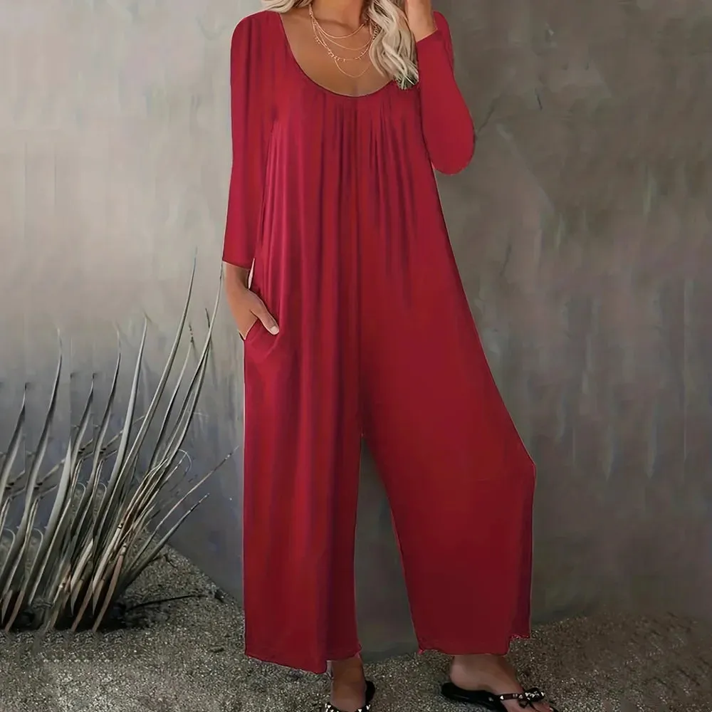 Casual Jumpsuit  Printed