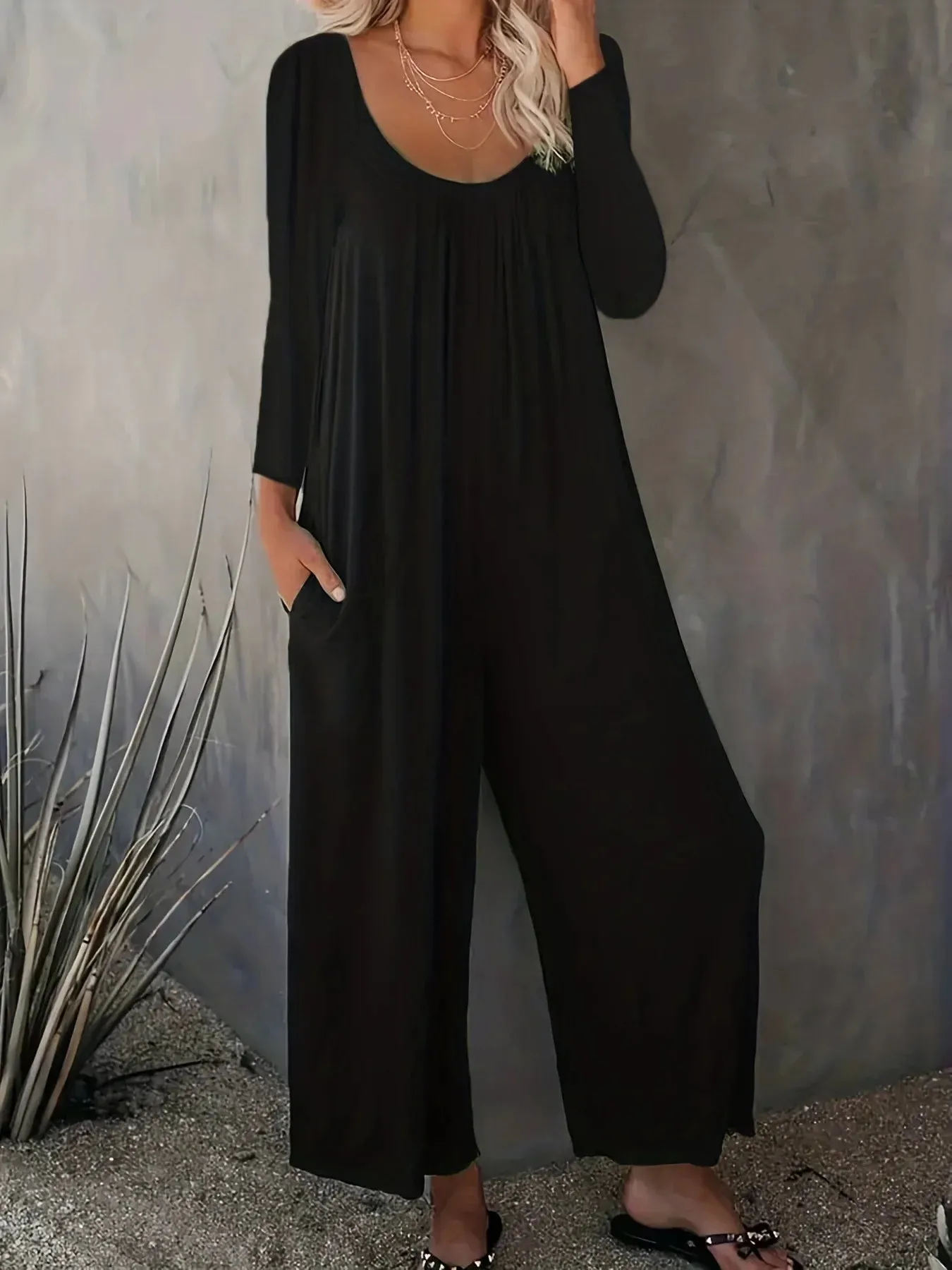 Casual Jumpsuit  Printed