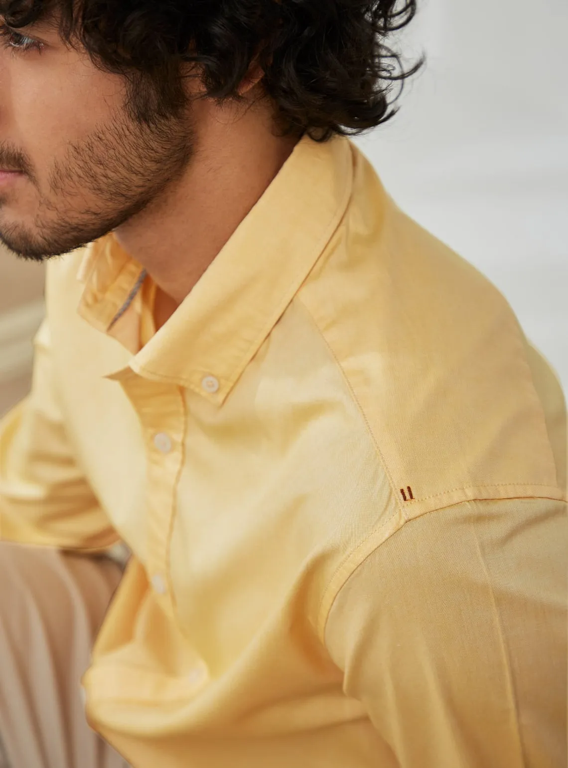 Citrus Gold Oxford Shirt