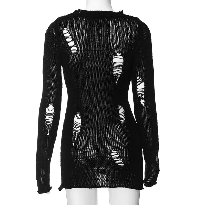 Closed Off From Love Mini Dress