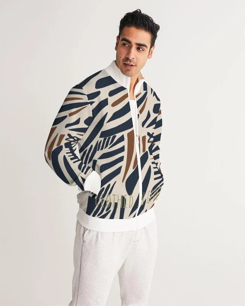 Clothed In Glory Signature Wear African Print Man Track Jacket