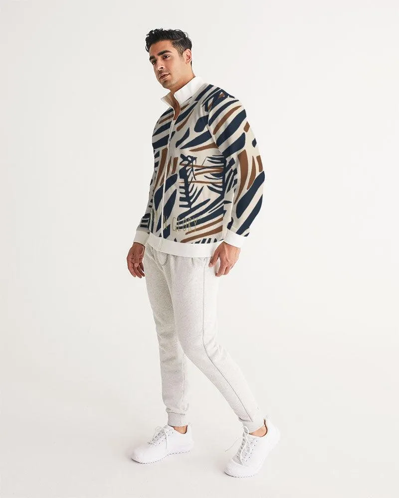 Clothed In Glory Signature Wear African Print Man Track Jacket