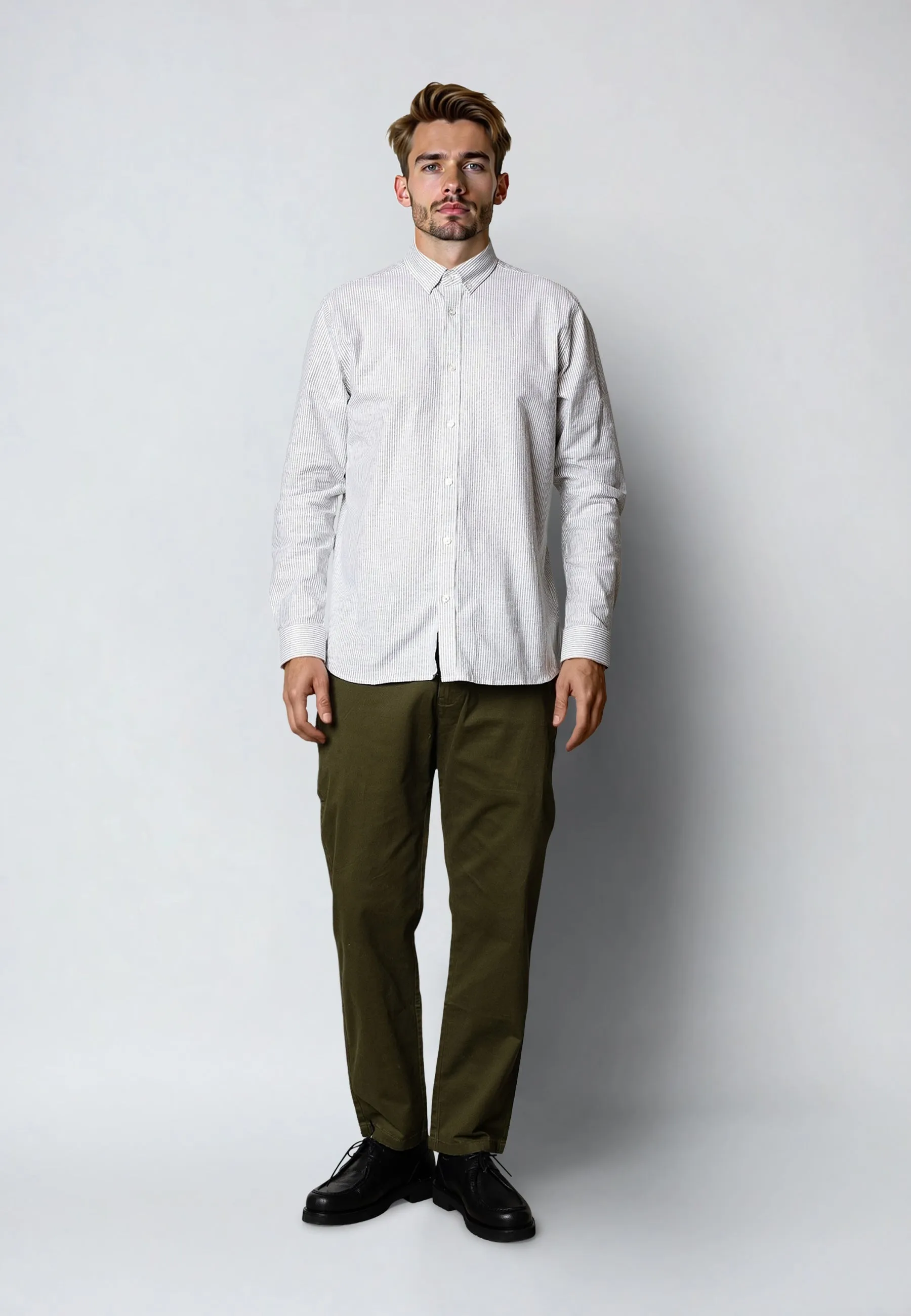 Copenhagen twill chinos - Army