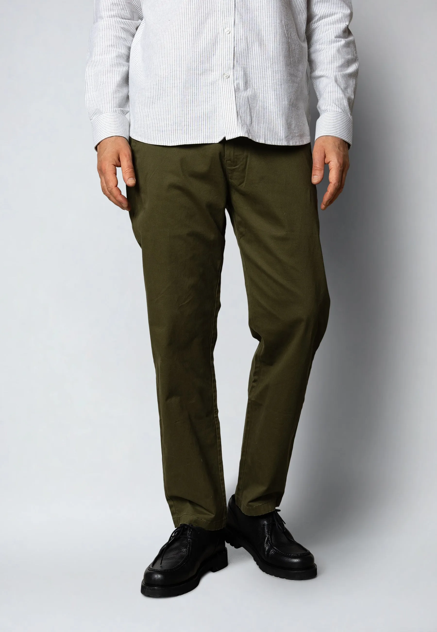 Copenhagen twill chinos - Army