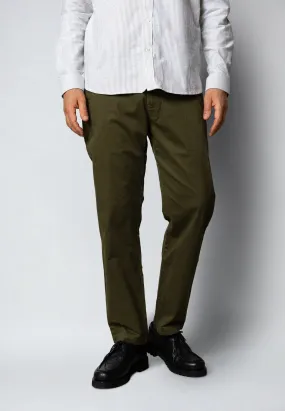Copenhagen twill chinos - Army