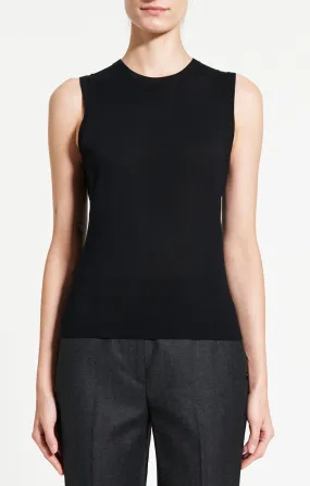 Crew Neck Shell Pullover Black - Theory Women
