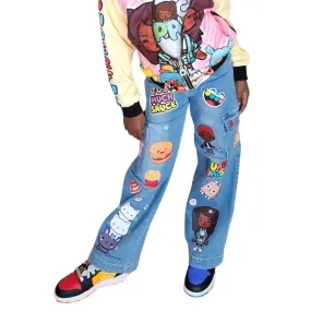 Custom Girls Cargo Jeans