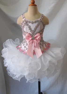 Custom Made Toddler/Infant/Kids/Little Miss Cupcake Pageant Dress