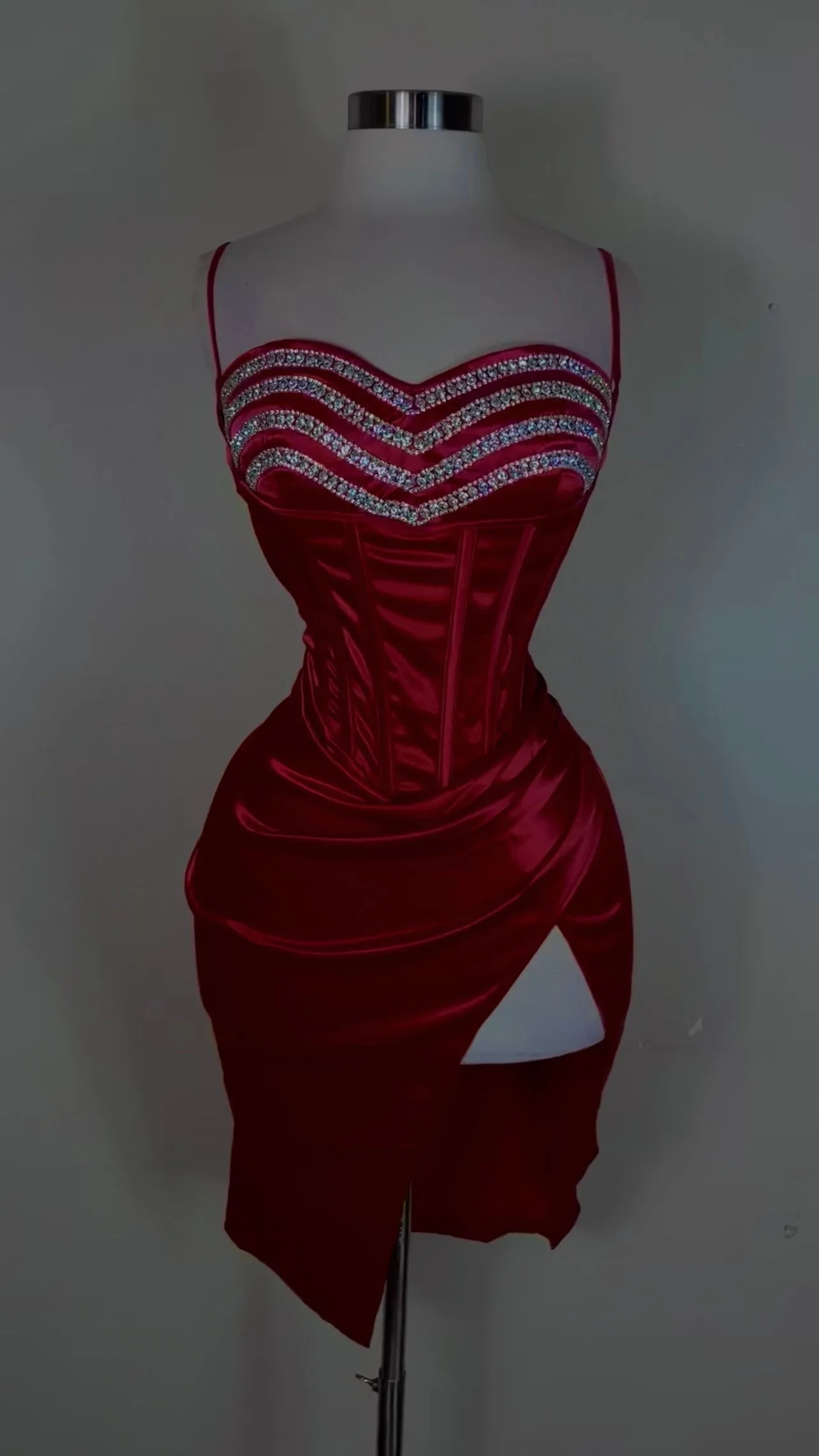 Denay Dress - Red