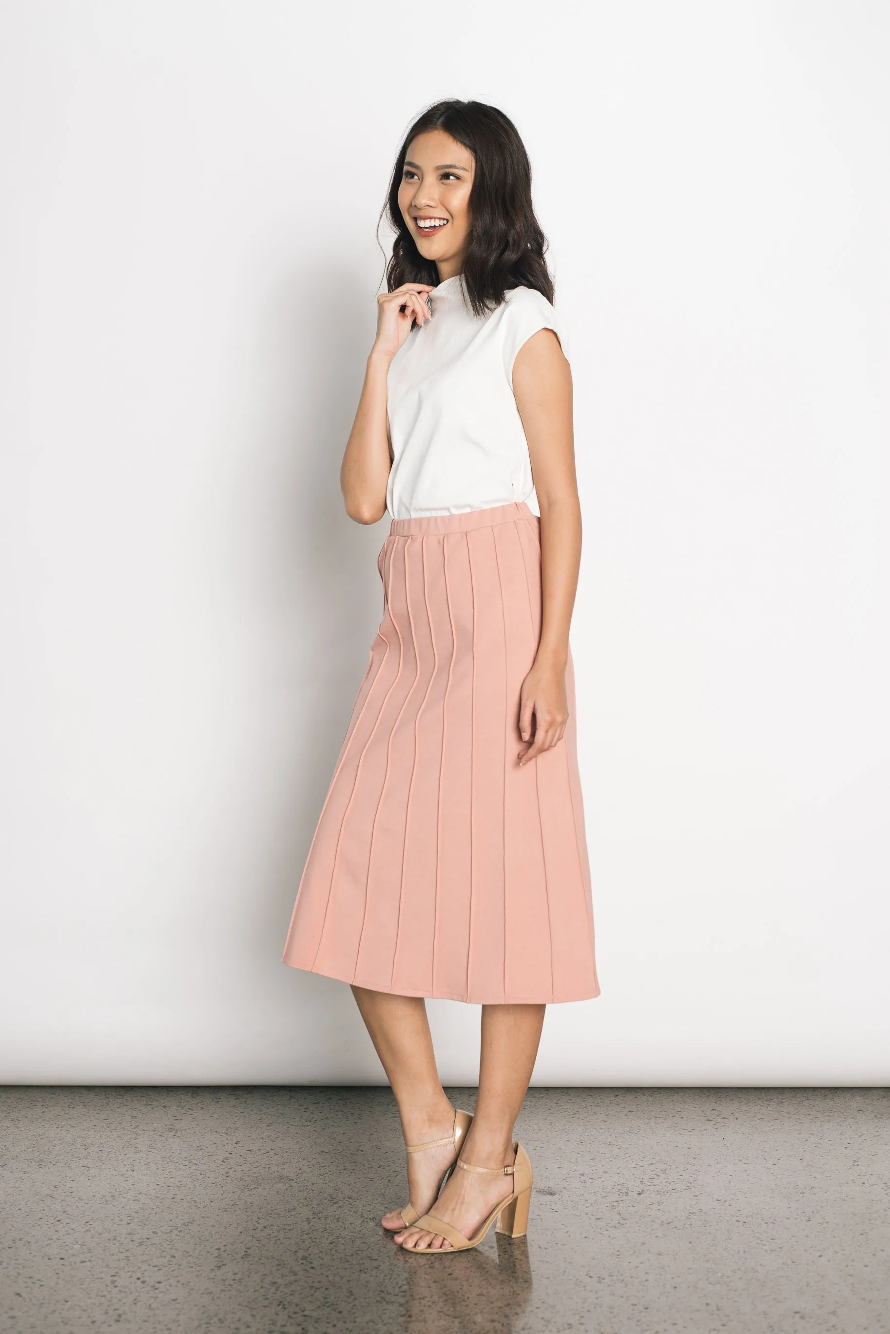 Dorika Skirt in Pink