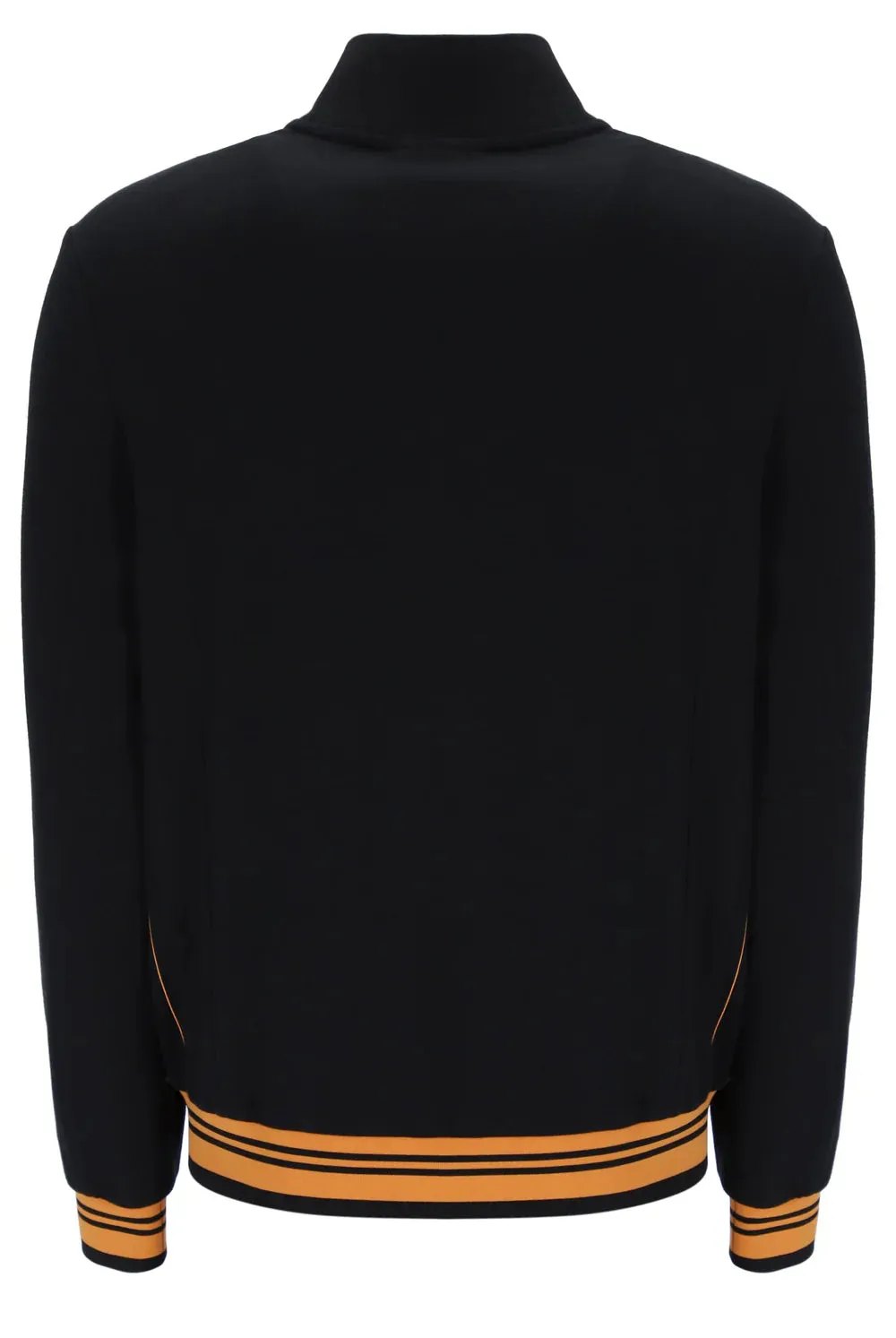 Fila Jamie Settanta Track Jacket in Black/Yam