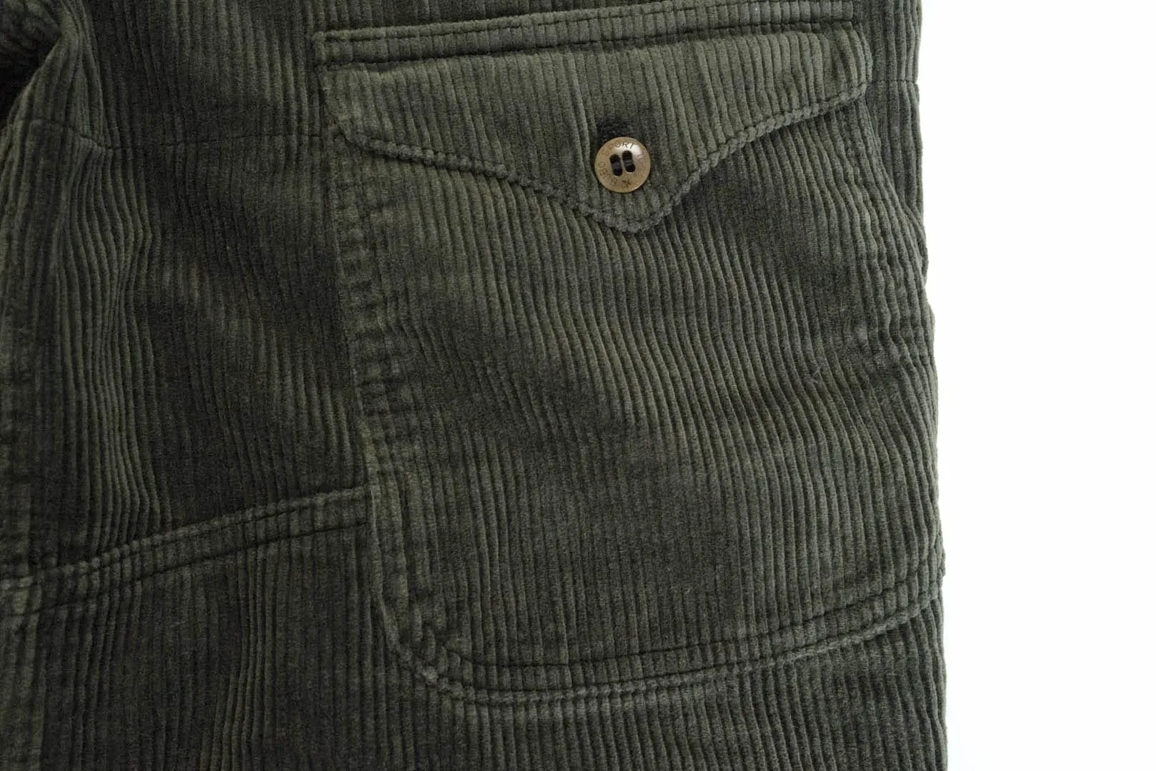 Freewheelers "Lumberjack" Heavyweight Corduroy Trousers (Forest Green)
