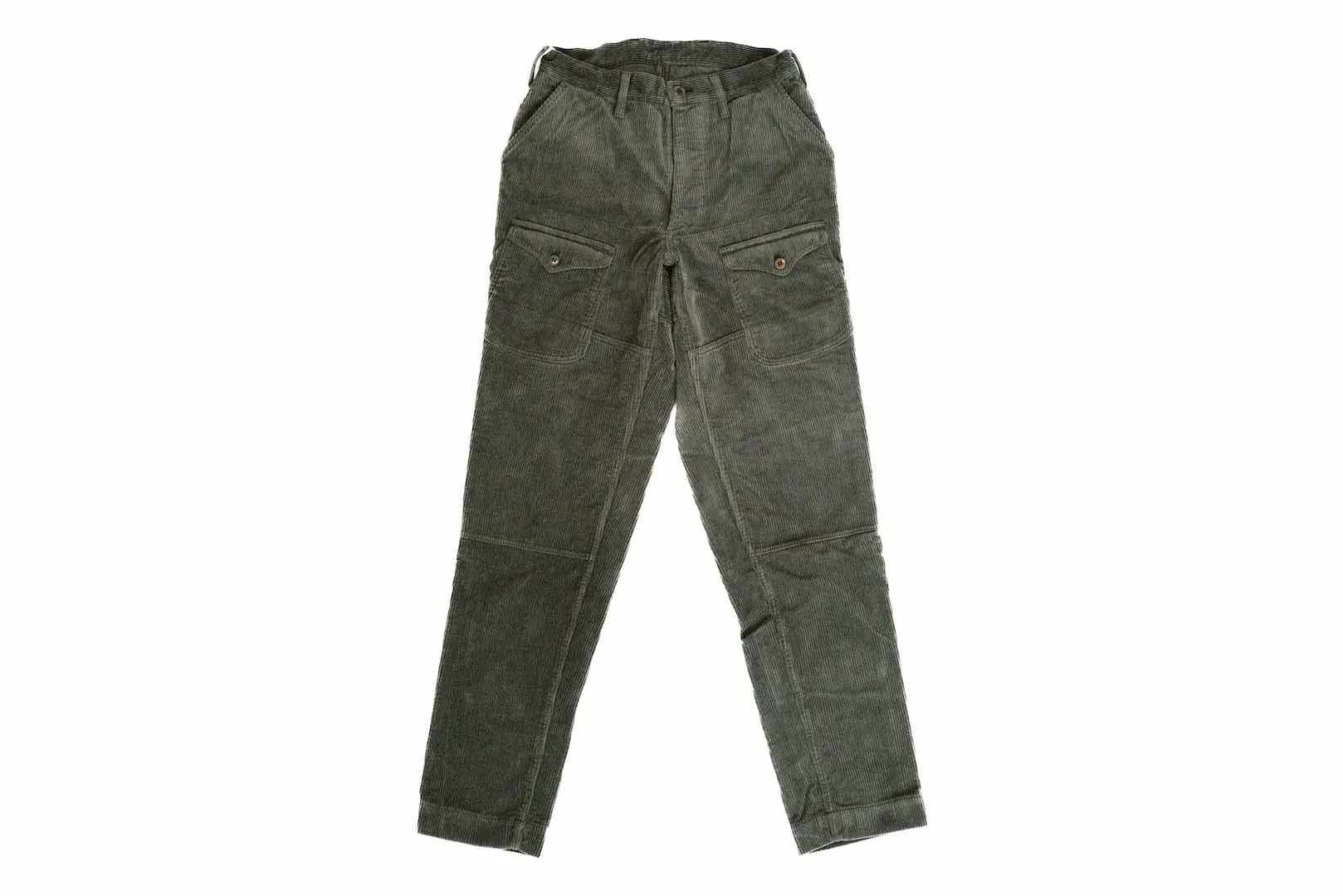 Freewheelers "Lumberjack" Heavyweight Corduroy Trousers (Forest Green)