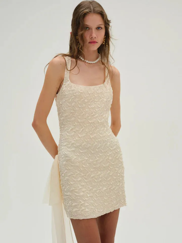 Frosted Organza Mini Dress