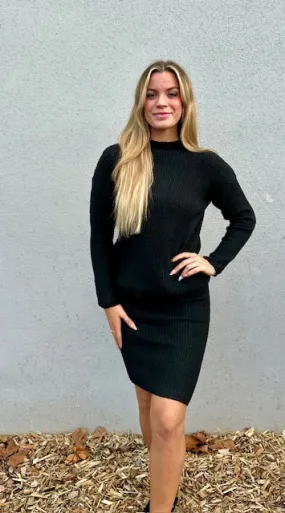 Gianna Two Piece Wrap Dress-Skirt