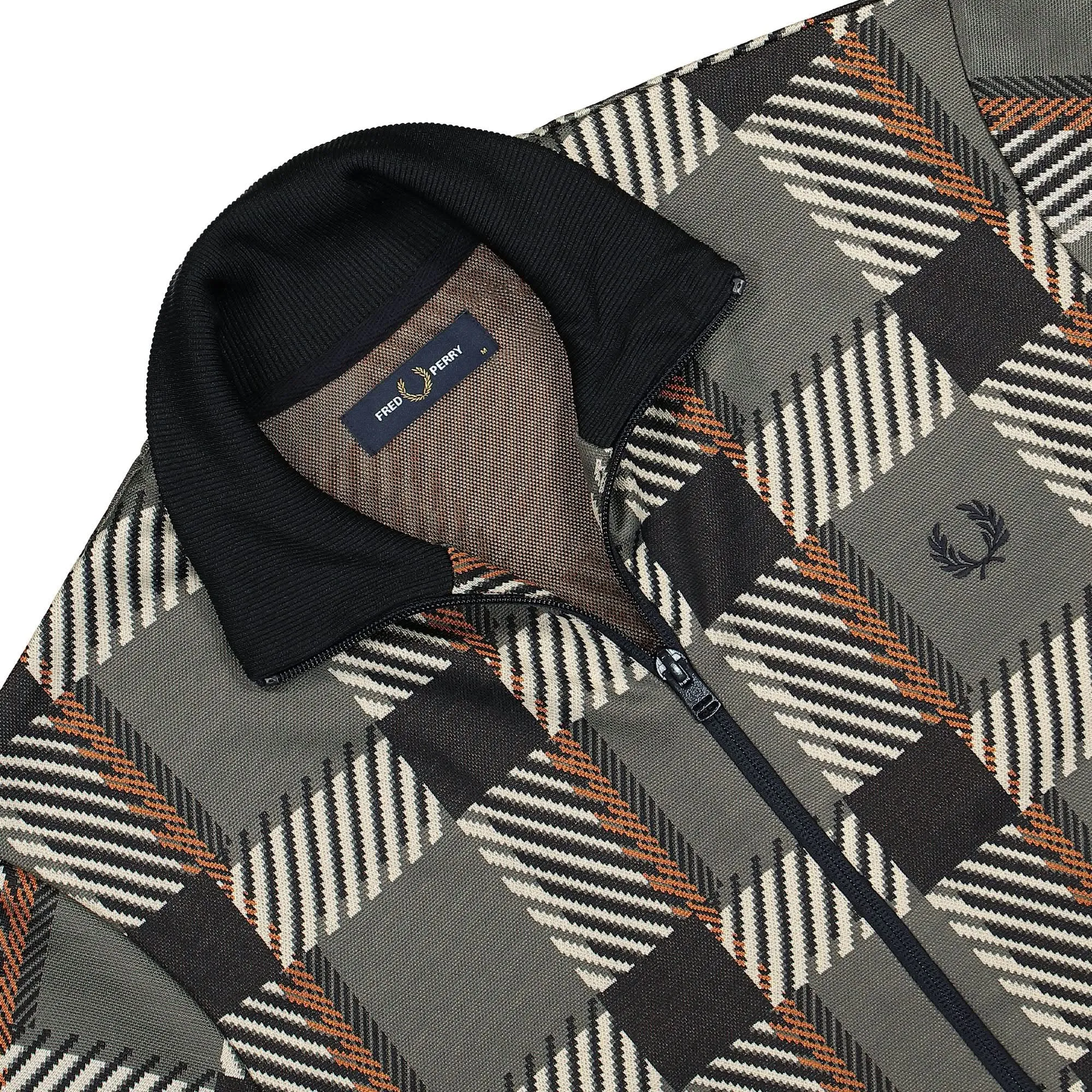 Glitch Tartan Track Jacket