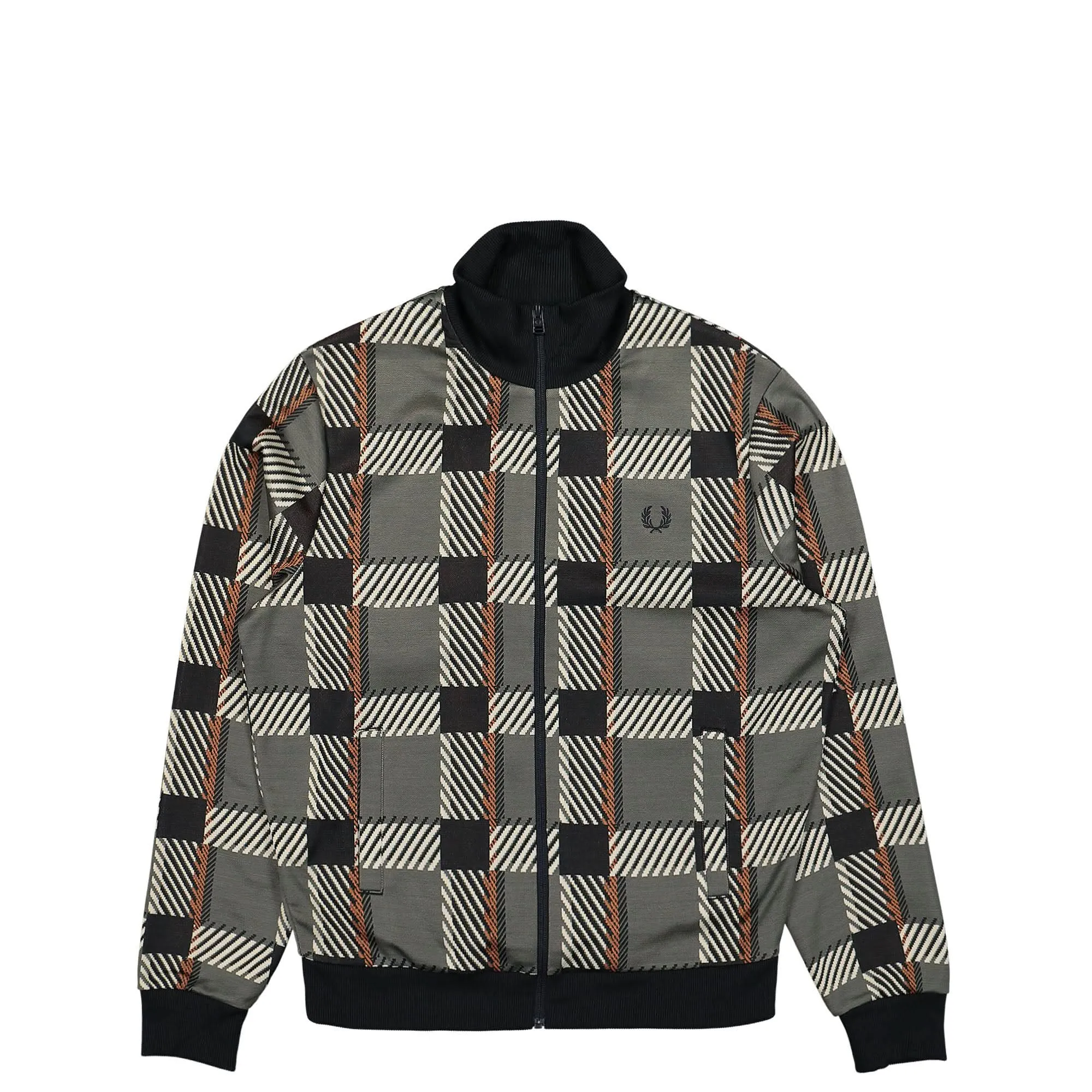 Glitch Tartan Track Jacket
